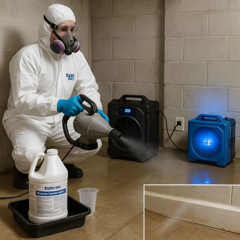 Sanitization and Odor Removal process in Ashville, AL