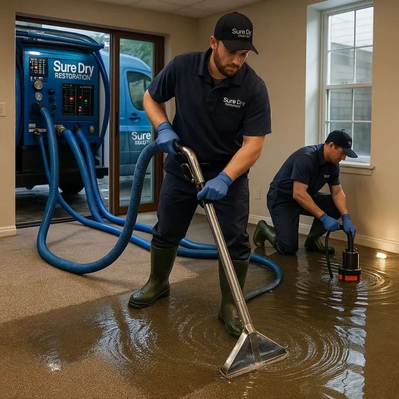 Water Extraction and Removal process in Ashville, AL